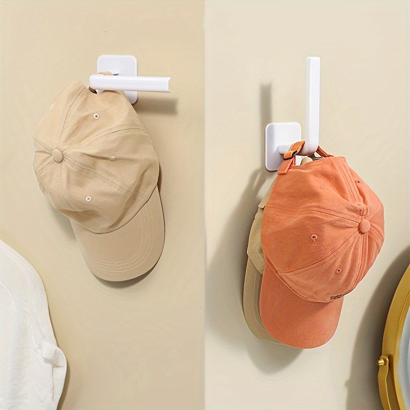 1/3PCS Adhesive Hat Hooks for Wall Hat Holder Organizer for