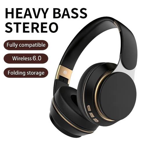 over ear comfortable foldable headset with built in microphone ideal for school tablet mobile travel winter gifts quality