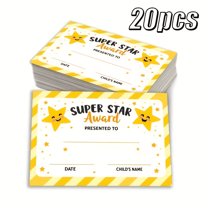 TEMU 20 piezas de postales motivacionales y de energía para gráficos de comportamiento de , tarjetas de de para , adecuadas para certificados de de