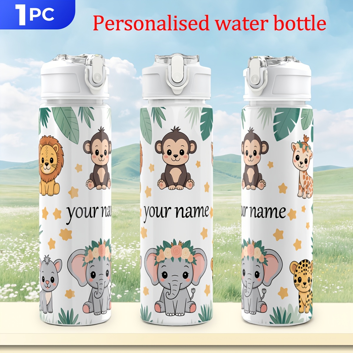 TEMU Borraccia personalizzata - Personalizzala con il tuo borraccia . 758ml - Borraccia con testo personalizzato - Regali per compleanno