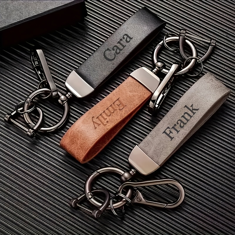 engraved keychains sold on Temu United States