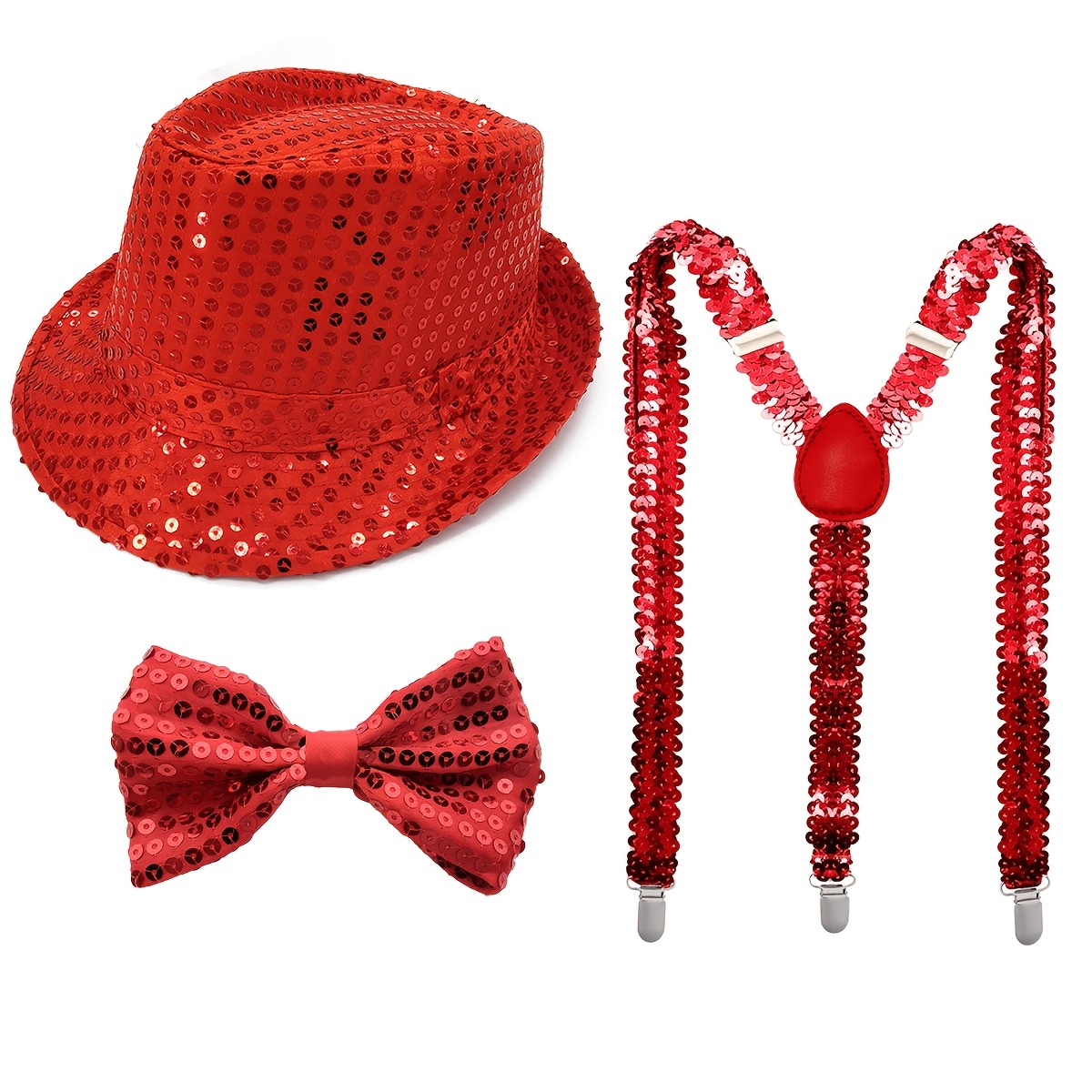 Lila Pailletten Trilby Hut – Fedora Im 1920er-Jahre-Stil, Unisex, Einheitsgröße 58 Cm, Für Kostümpartys