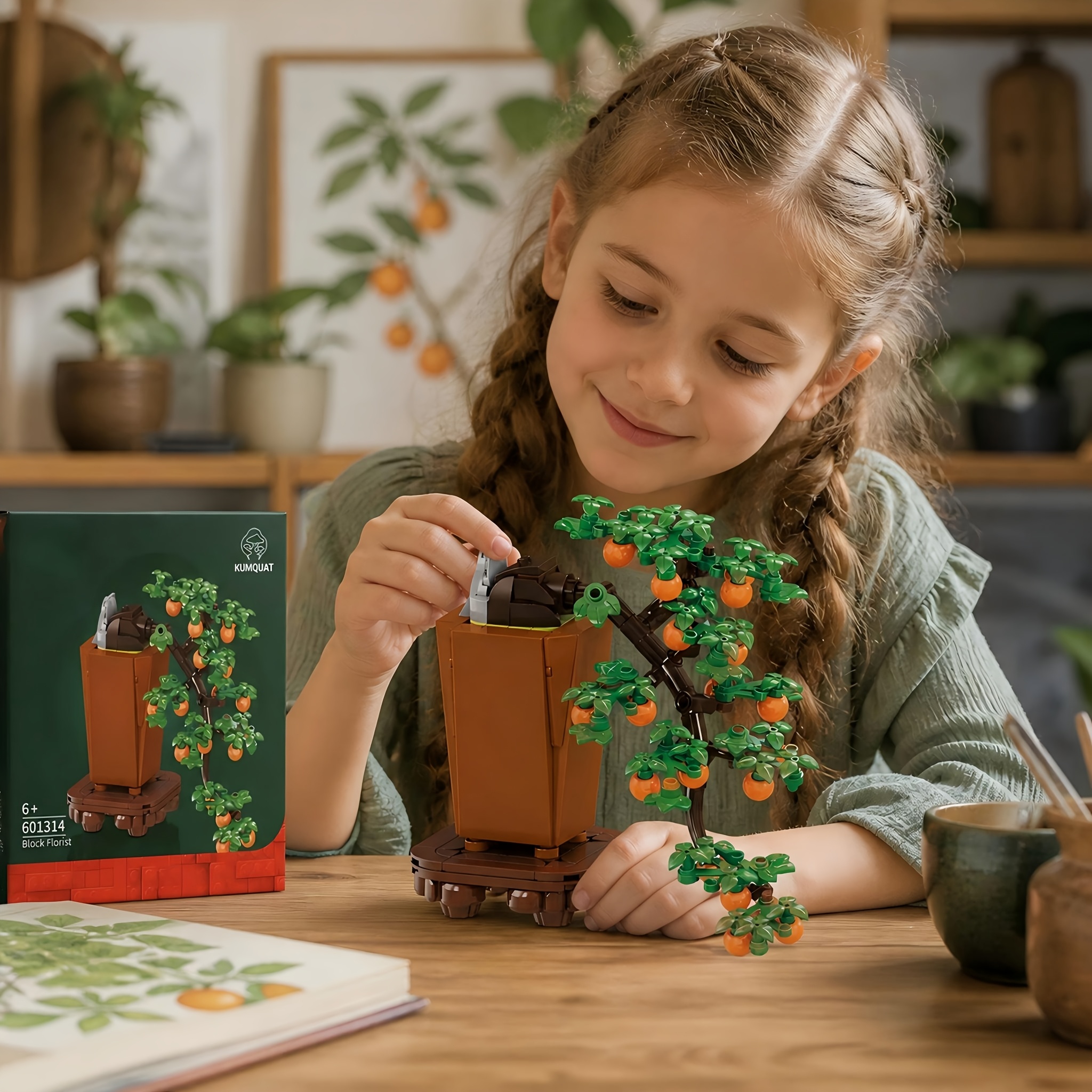 Fun Creative Bonsai Building Blocks Set