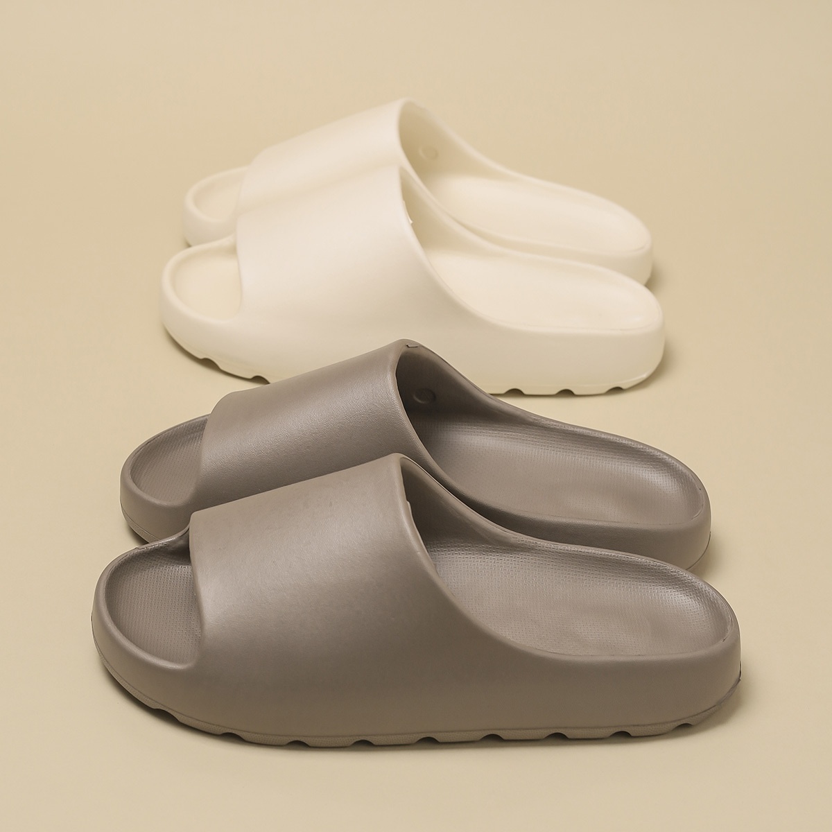 mens fashion eva slides non slip soft sole sandals for indoor outdoor use Product details 2