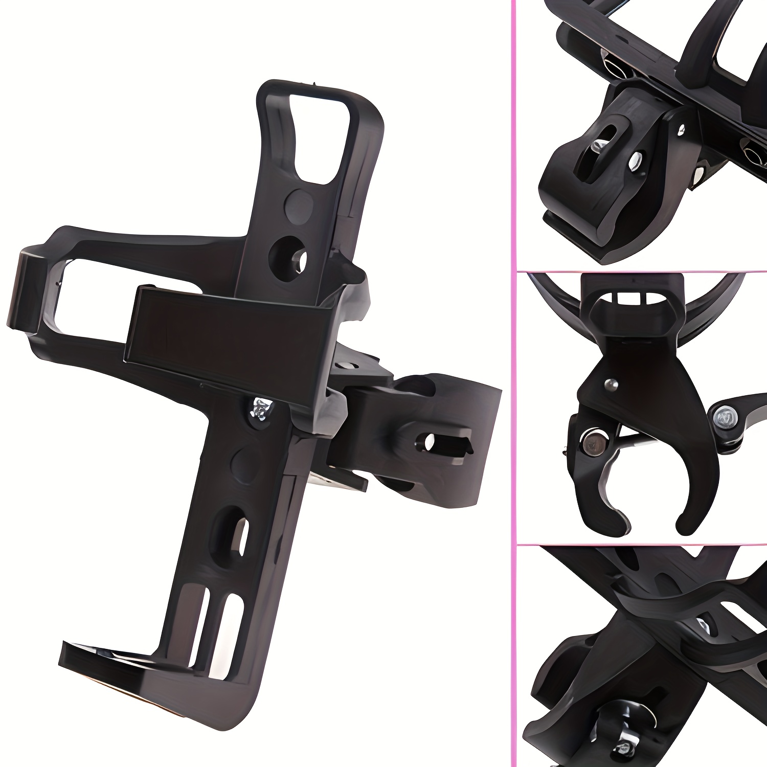 Bicycle Quick-Release Water Bottle Holder, Multifunctional Cup Holder, Freely Hangable Water Bottle Rack, Cycling Gear Accessory, Adjustable And Versatile Cycling Cup Holder, Mountain Bike Riding Equipment