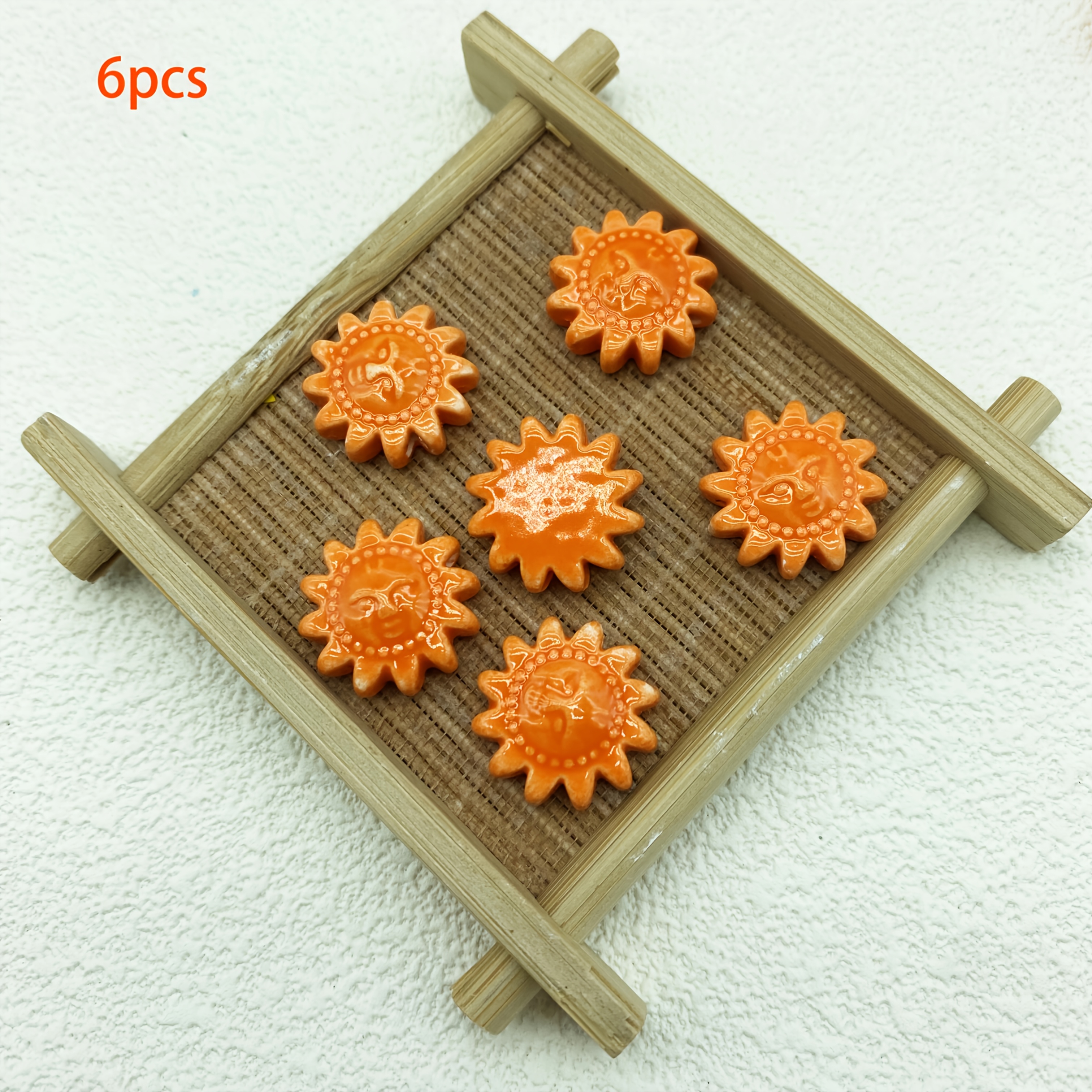 Image of Porcelain Beads Porcelain Sun Flower Beads Jewelry Making Making Bracelets Necklaces Mobile Phone Chains Bag Chains Making Accessories
