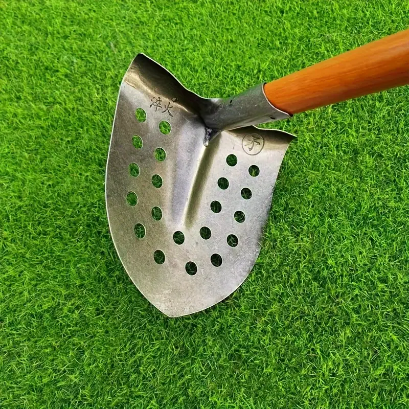 Pelle Tamisante En Acier Inoxydable - Pour Nettoyage De Drains, égouts, Fossés, Plage