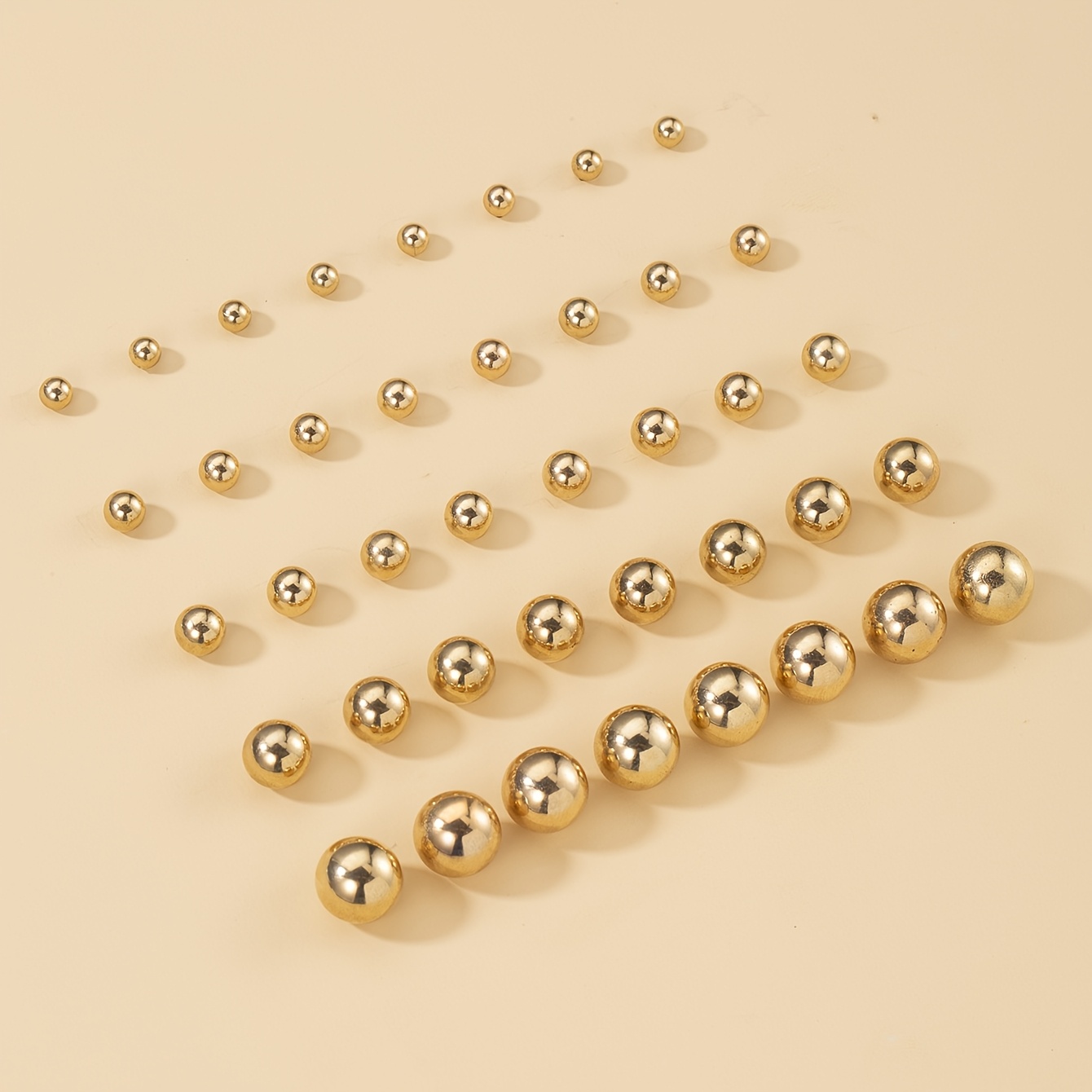 Stylish Minimalist CCB Women's Earrings Set