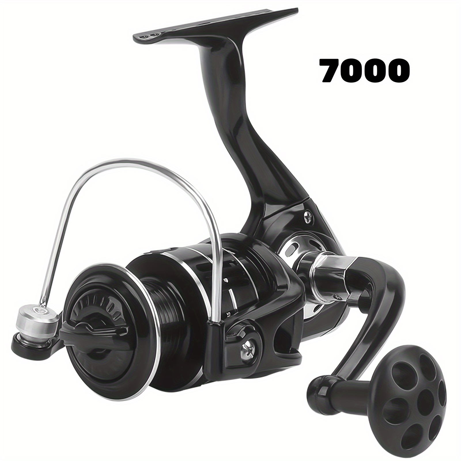 1000 7000 Spinning Fishing Reel 5.2:1 Gear Ratio - Temu