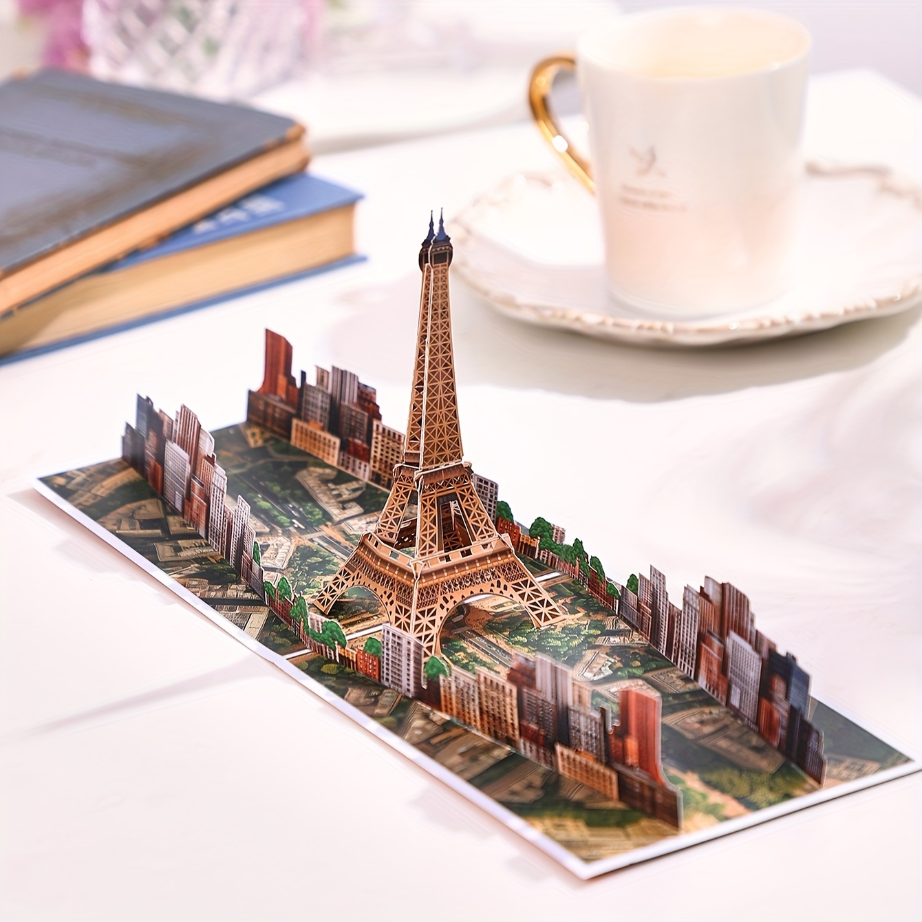 TEMU 3d Greeting Cards Of The , Famous Architectural 3d Greeting Cards , I 3d Greeting Cards, Commemorative Cards For , Travel City Souvenir Cards,