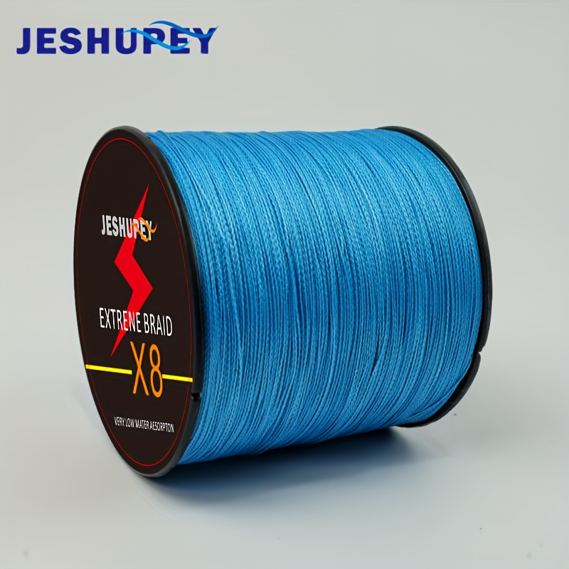 

Ultra- 8x Braided Pe Fishing Line, 546yd - Blue, Ideal For Long Casts In Fresh & Saltwater, In Multiple Strengths (13lb-88lb), Abrasion-resistant, Fishing Reel