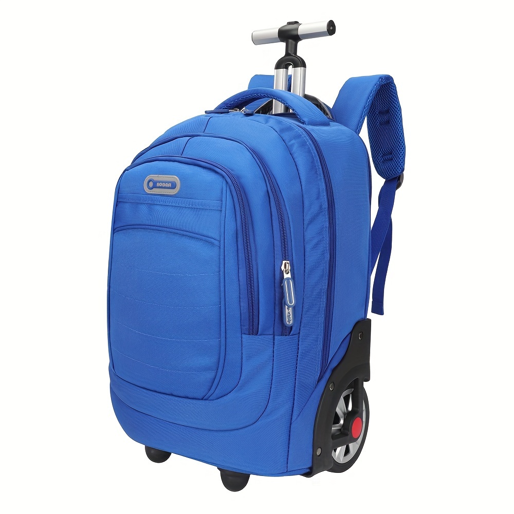 multi functional rolling backpack wheeled backpack 17 18 - Temu