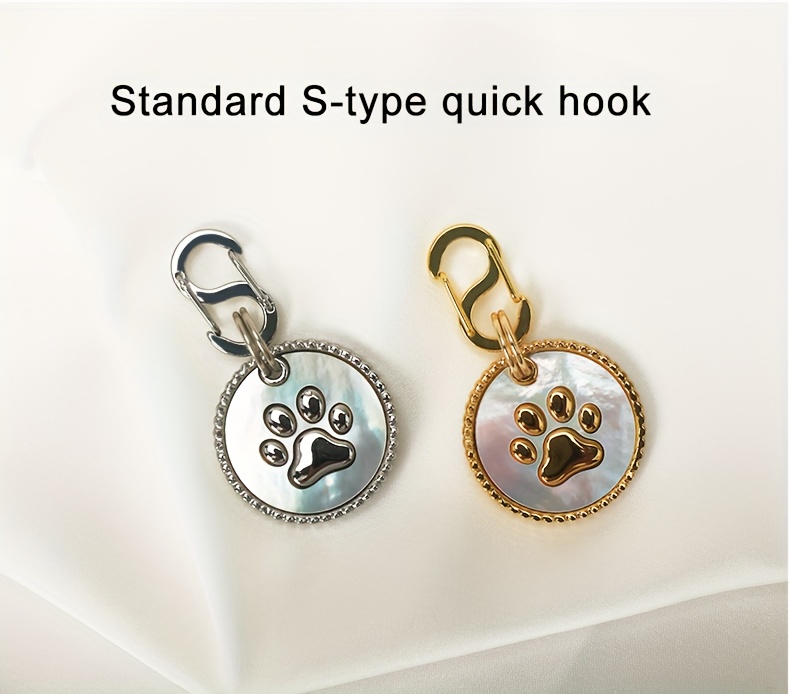 Customized High-End Dog Tags Stainless Steel Hang Tag