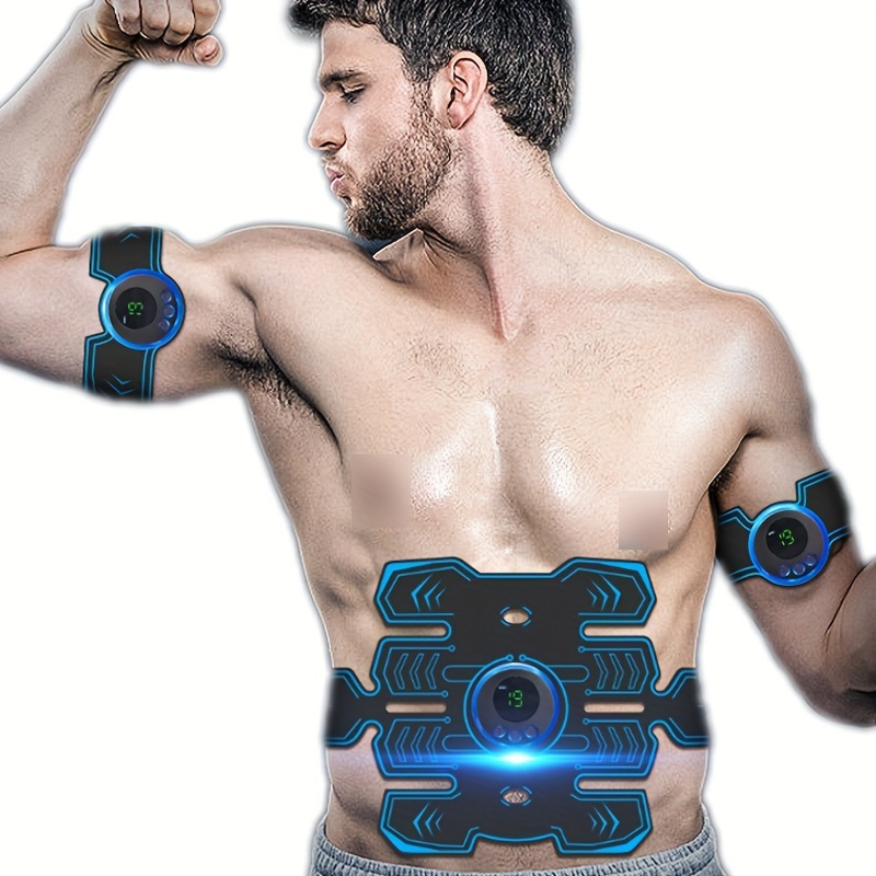 Electric Weight Loss Belt EMS Waist Slimming Abdominal Training Electric  Weight Loss Instrument for Men and Women Home Lazy Belly Belt