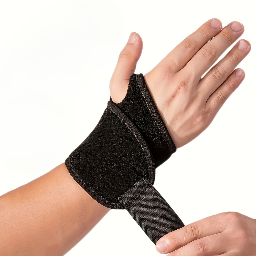 1 adjustable wristband, - comfortable sports wristband for work, fitness and weight lifting, suitable for left or right hand support