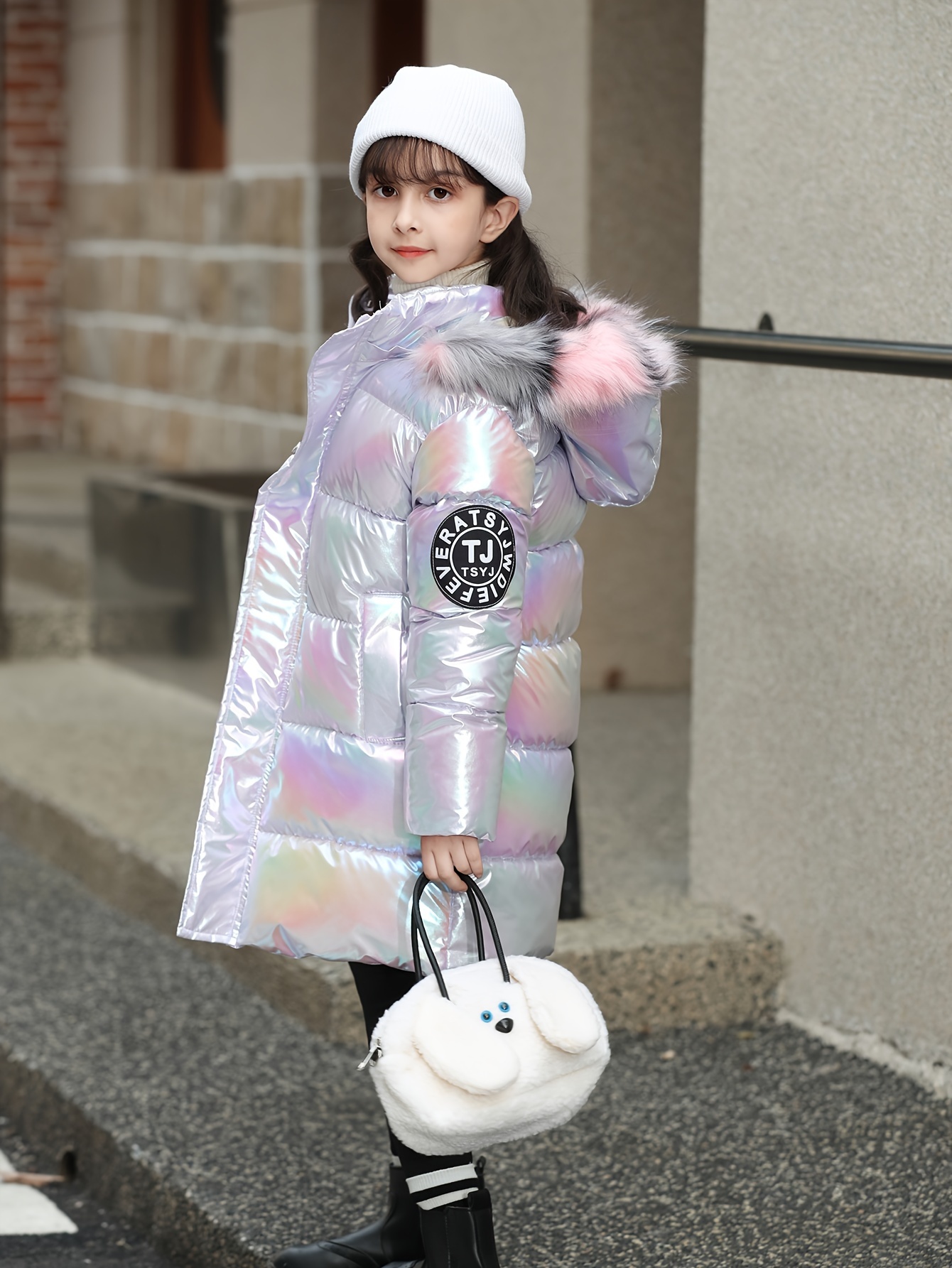 girls coats sold on Temu United States