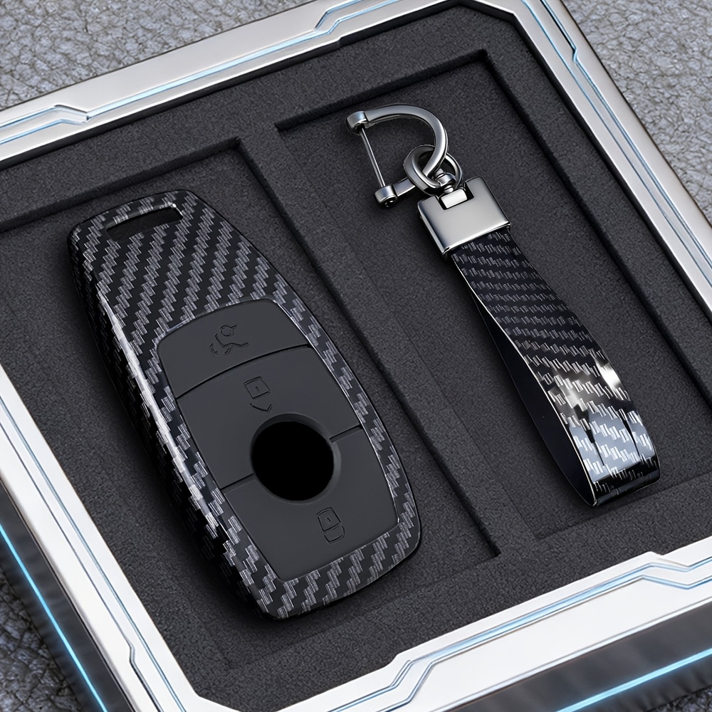 TEMU Car Key Case Cover For E S Glc Cle W177 W205 W213 W222 X167 E260 Shell Fob Keychain