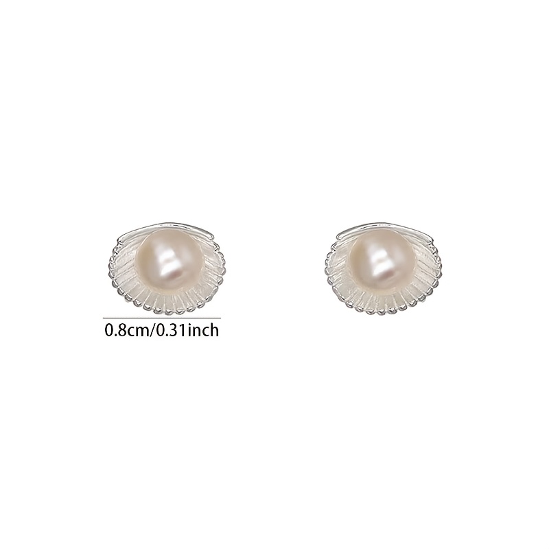 2pc Women's S925 Pure Silver Retro Stud Earrings Gift