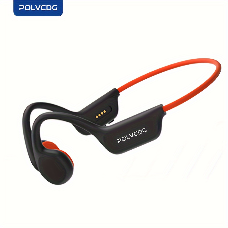 Image of Polvcdg Audio 2024 New X7 Wireless Bone Conduction Headphones Long Deep 32gb Large Memory Wireless Bone Conduction Headphones For Swimming, Running, Cycling, And Fitness