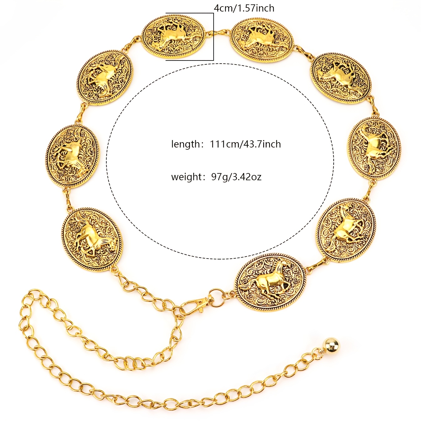 A Belt Chain Waist Accessory