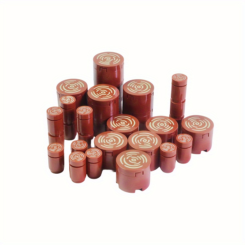Brown Tree Stump Blocks Set 50pcs for City