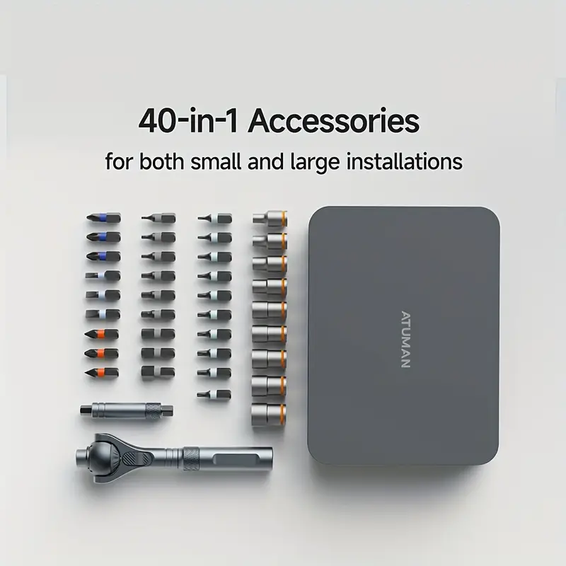 magnetic screwdriver set detachable ratchet handle multifunctional screwdriver set household maintenance tool kit Product details 3