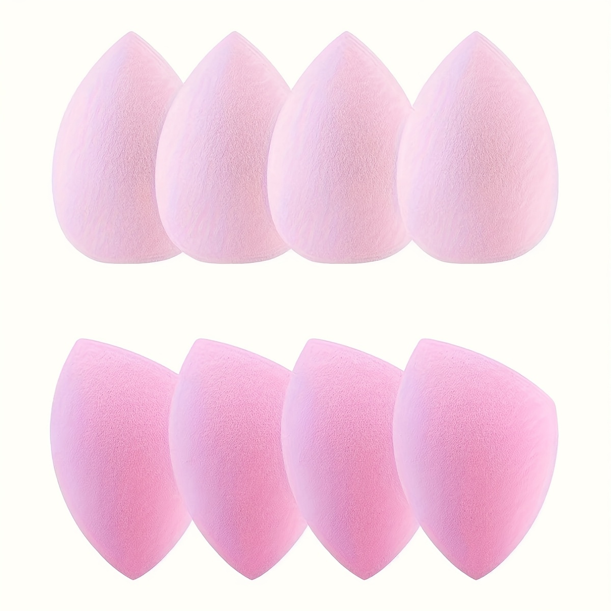 TEMU 8pcs Makeup Sponge Blenders Beauty Sponges Foundation Applicator
