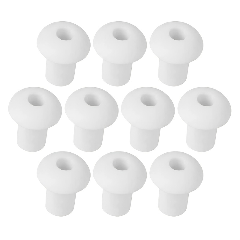 10 Ceramic Holders For Oil Lamps, Wicks, And Alcohol Lamps
