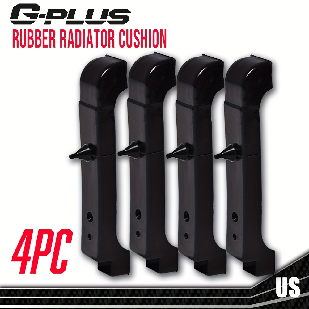 TEMU Set Of 4 Rubber Cushions For Radiator Mounting, Compatible With For Gm Models From 1968 To 1981