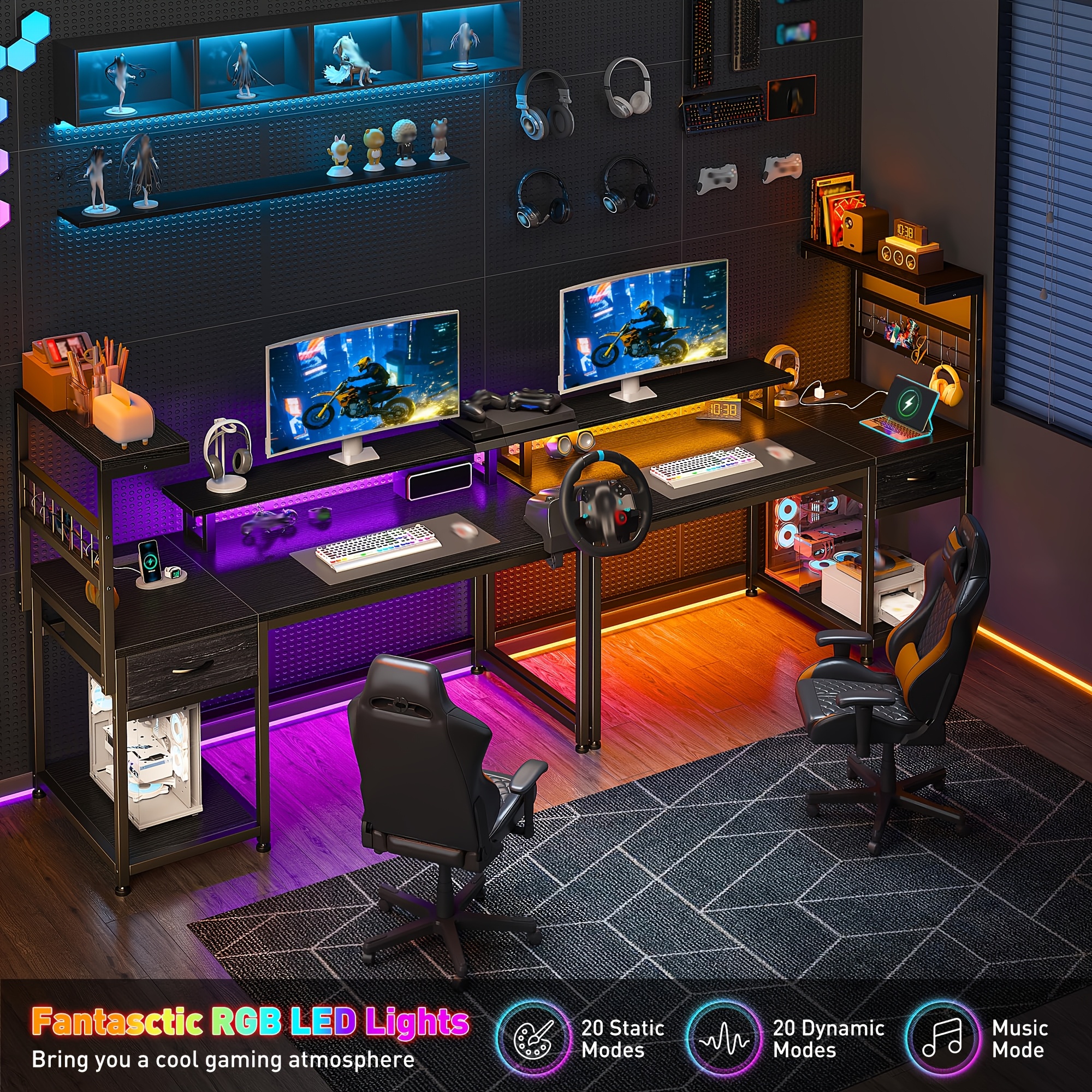 computer desks sold on Temu United States