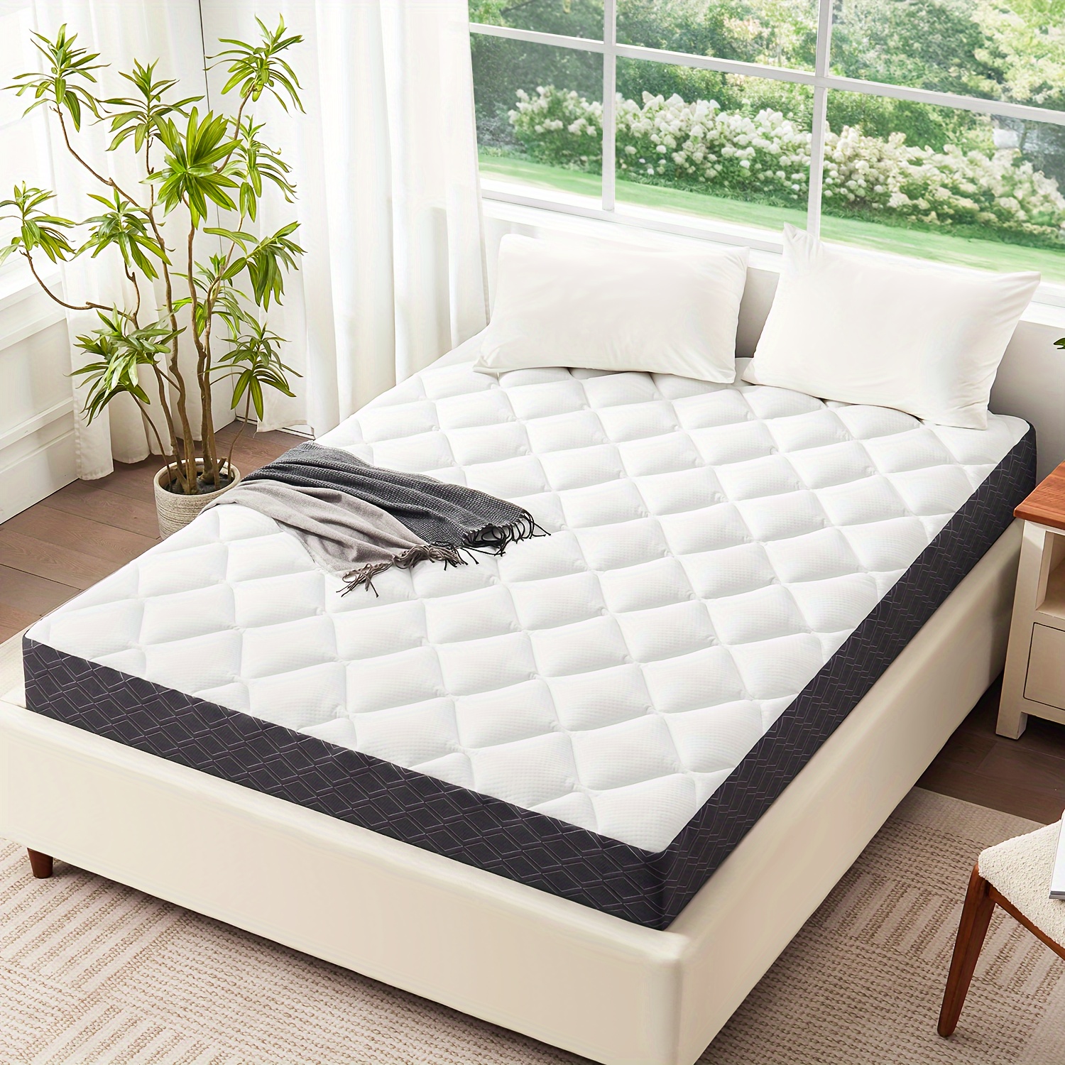 

5 Mattress Gel- Foam For Bed, And -, Free, Mattress In