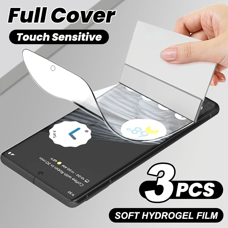 

3pcs Hydrogel Film For Pixel 9 Pro Xl 8 8a Screen Protector For Pixel 7a 6a 6 5a 5g