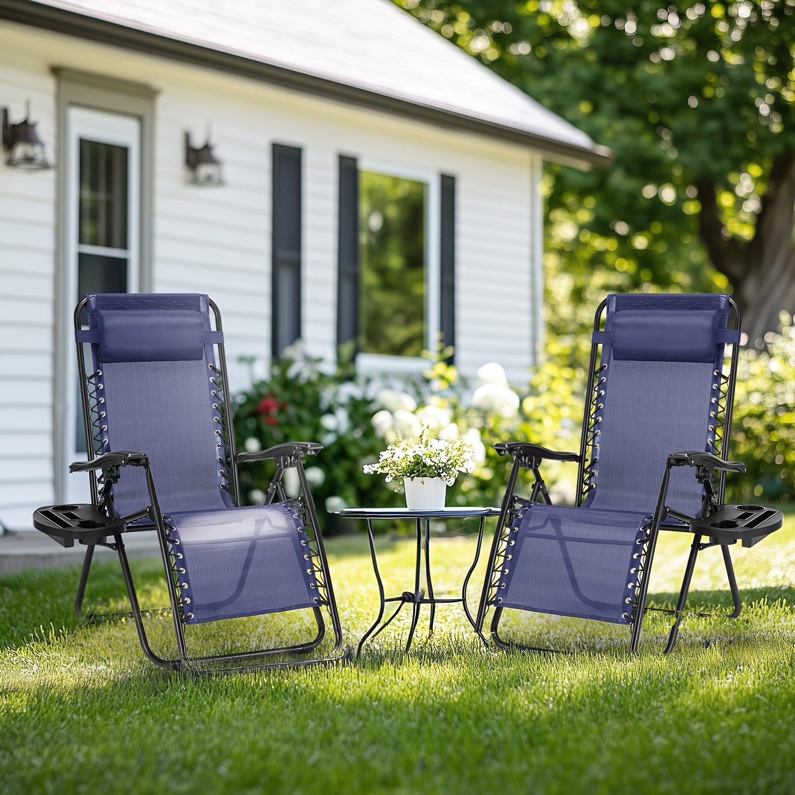 Zero Gravity Garden Sunlounger Outdoor Argos Zero Gravity Metal