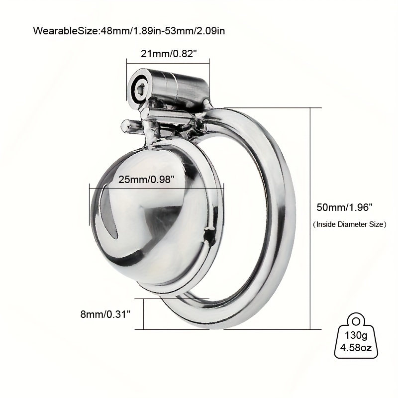 Female Stainless Steel Chastity Belt Device Lockable Underwear 4&5 Balls  Plug SM