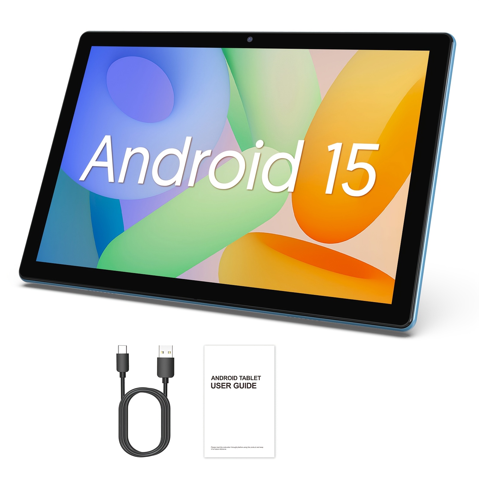 TEMU Bxgdex 15 2-in-1 Tablet Pc, 10-inch Hd Ips Screen, 6 (3+3)gb + 64gb Rom + 1tb Expandable Storage, 5g + 2.4g Wifi, 1280*800 Hd Display, 2mp + 8mp