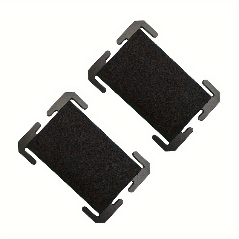 1pc/2pcs Acrylic Frosted Texture Expansion Patch, Dual-use Molle System Extension With Vertical And Horizontal Fabric Patch Loop Base