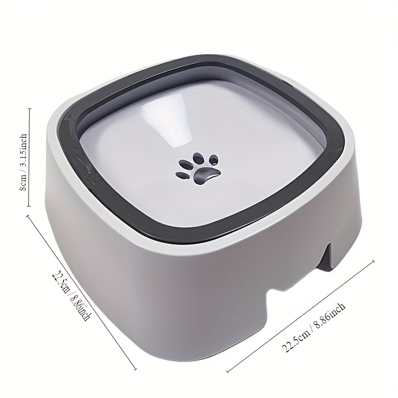TEMU 1pc Pet Water Bowl For - Slow Feeder, Anti-slip Floating Design, Drinking Dispenser