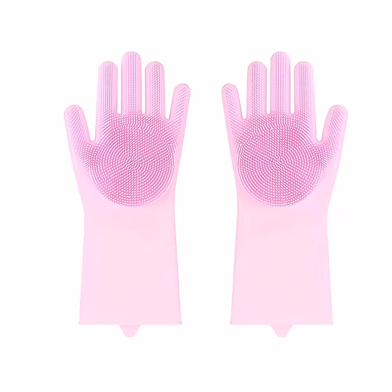 silicone dishwashing gloves durable kitchen gloves for women suitable for bedroom and kitchen use Product details 9