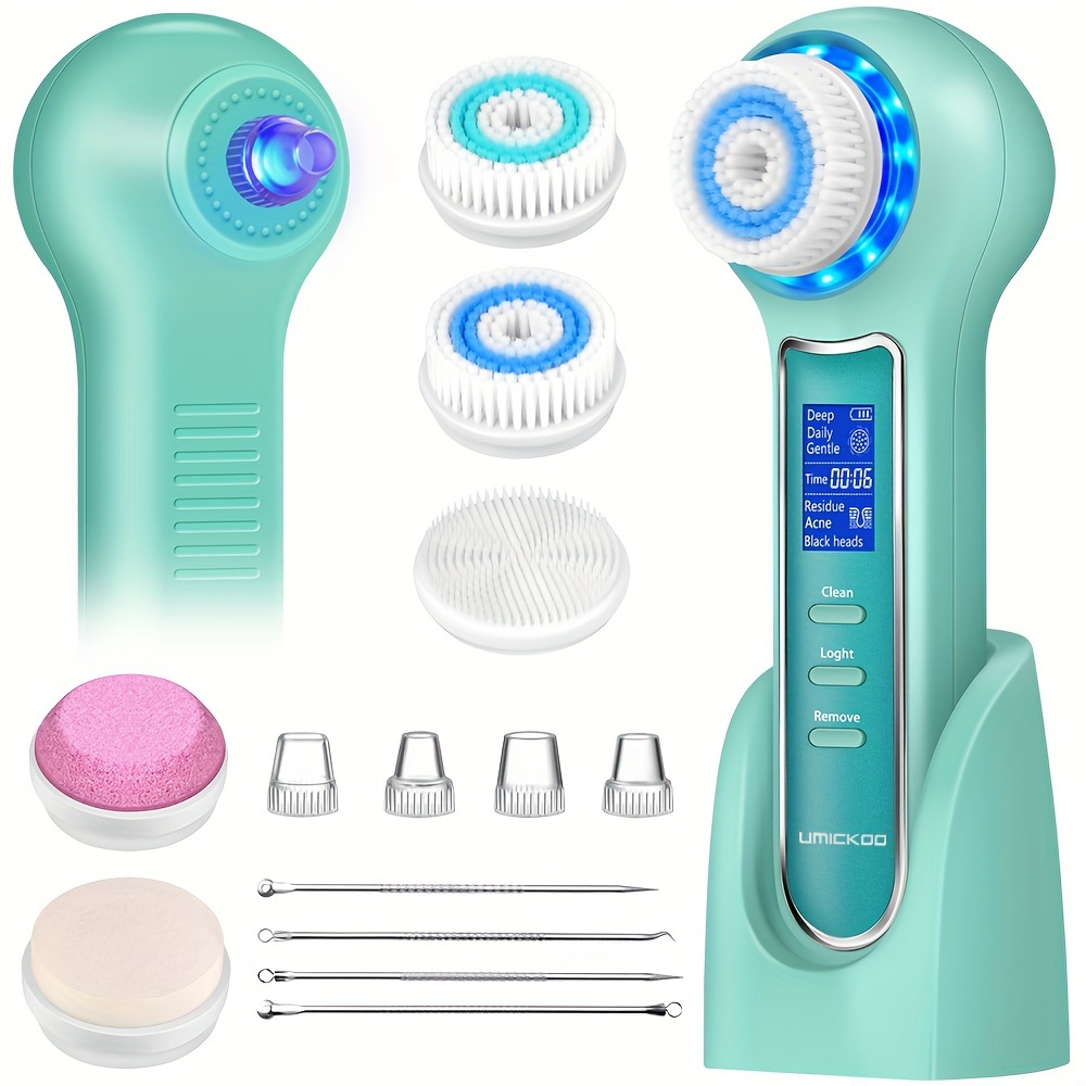 

Umickoo Lcd Rechargeable Facial Ipx7 For Exfoliating