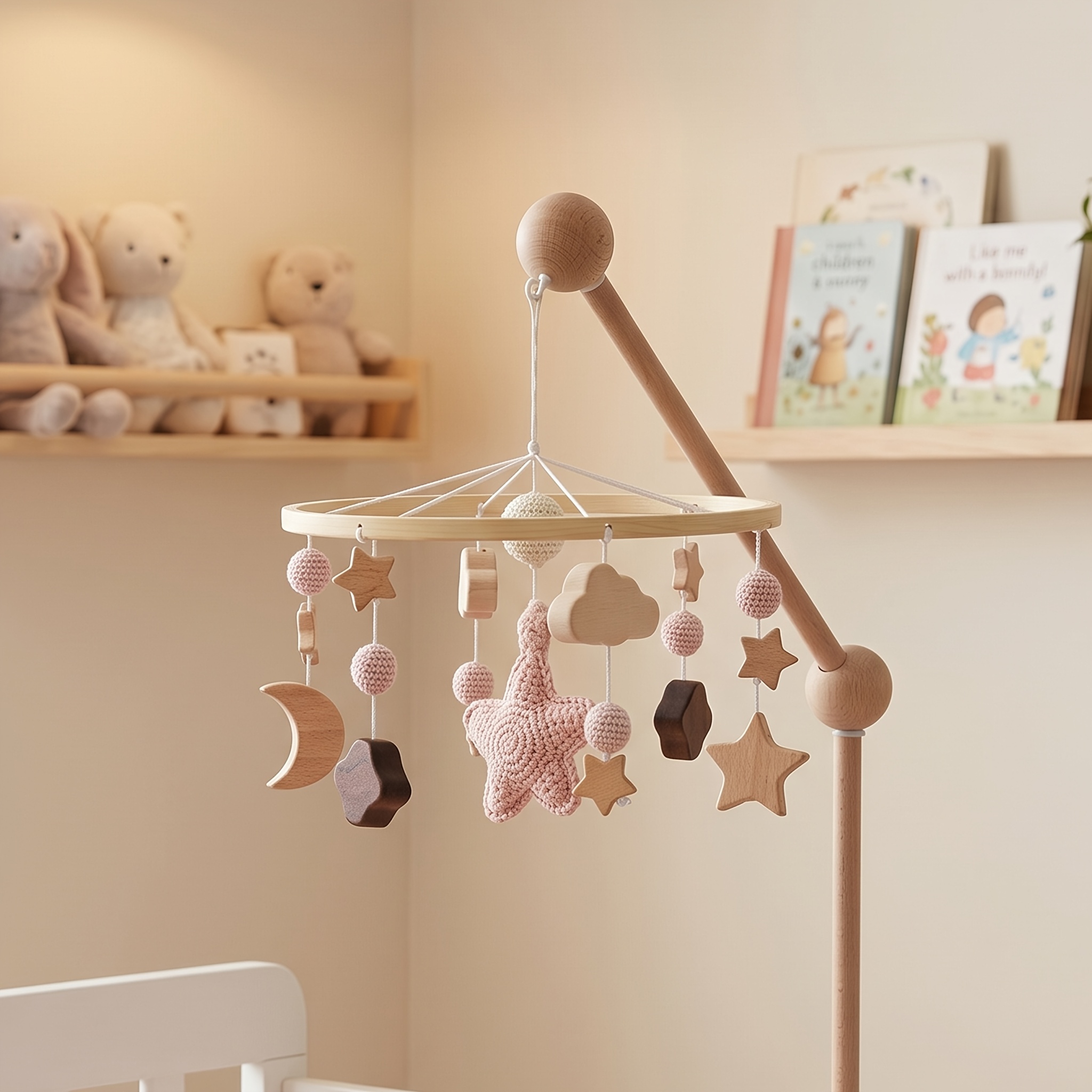 Baby's Adorable Star Activity Center Hanging Toy