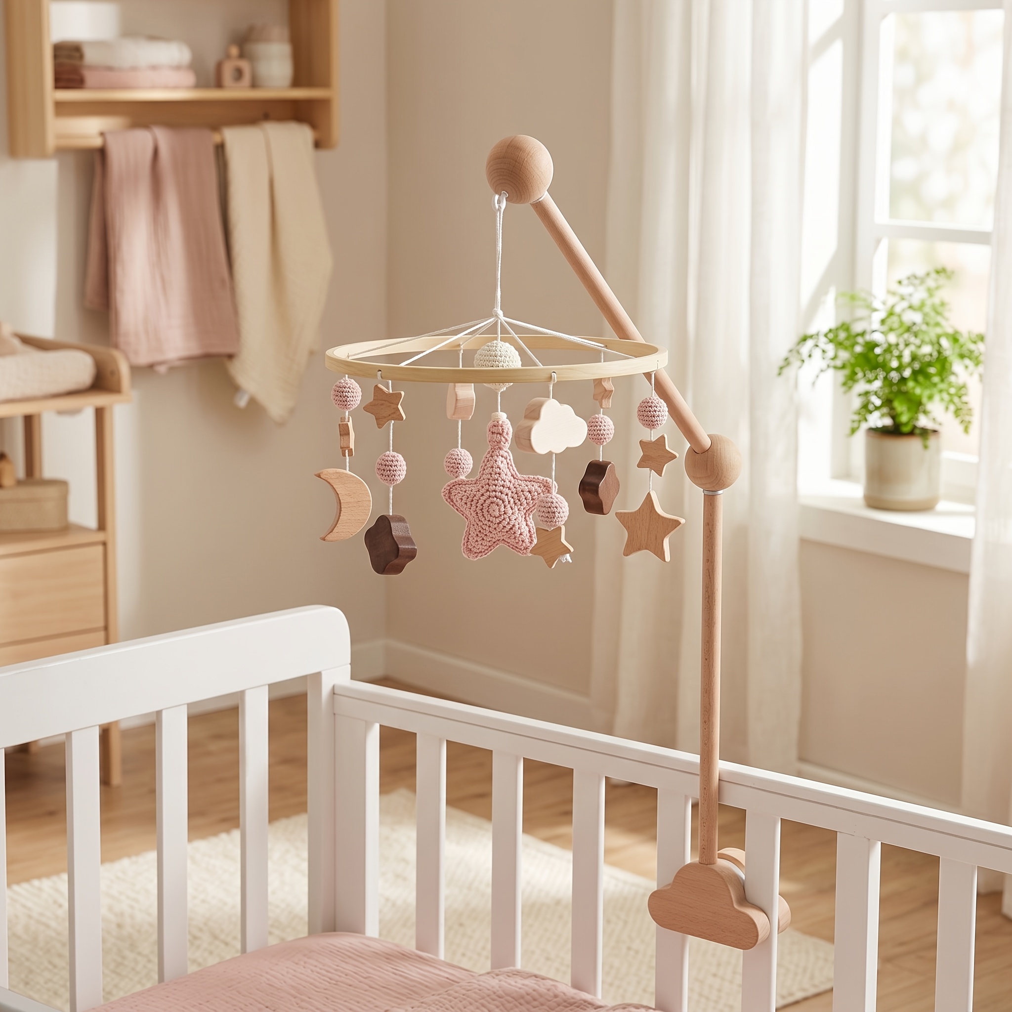 Baby's Adorable Star Activity Center Hanging Toy
