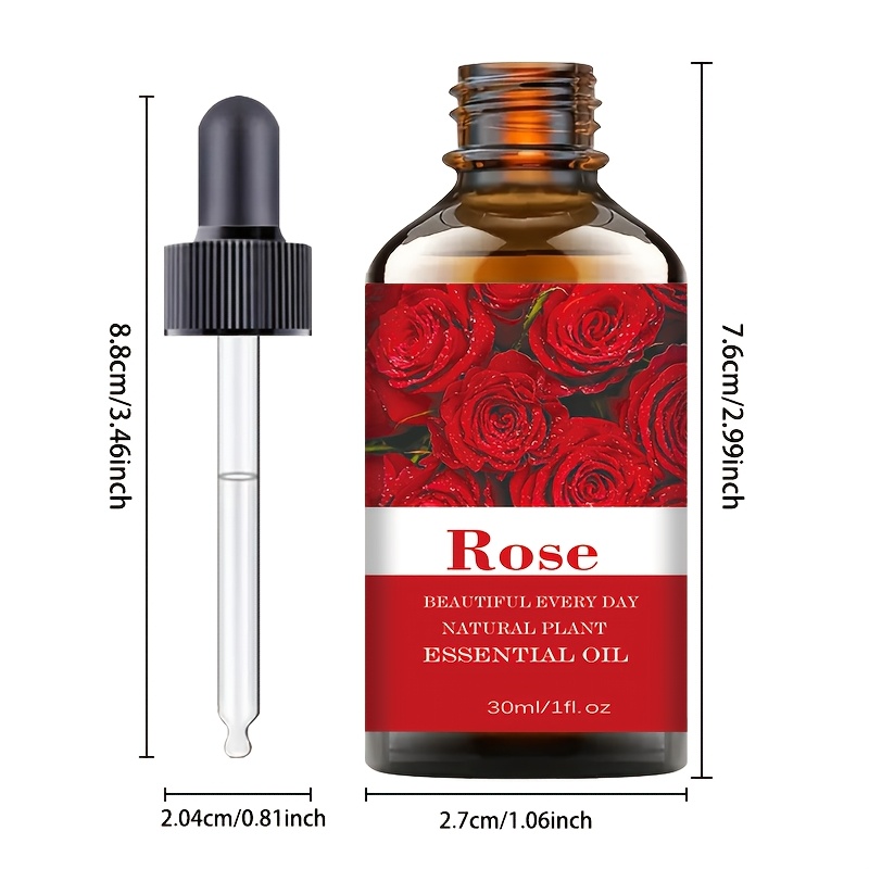 item picture 100ml rose oil 100 rose essential oil 1fl oz 30ml suitable for hair   light blonde hair   massage bathing and home fragrance a   massage oil suitable for   men and women and a skincare essential