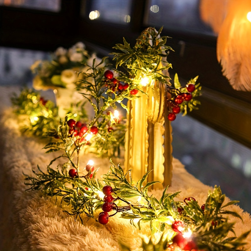 

Led Christmas Red Strings Decor Copper Decor