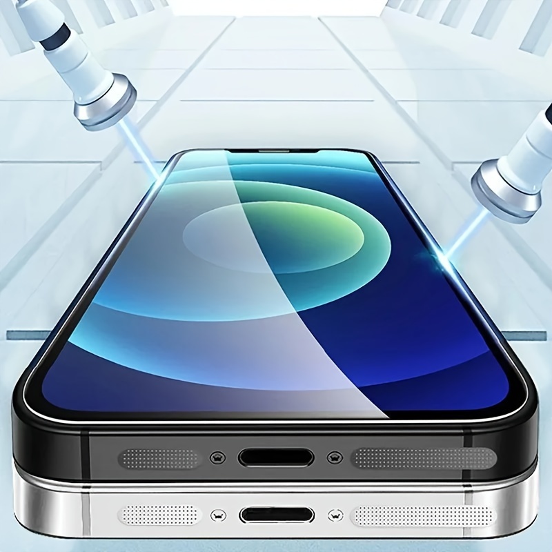 Altavoz De Teléfono, 8 Piezas, Red Antipolvo, Pegatina De Malla Para