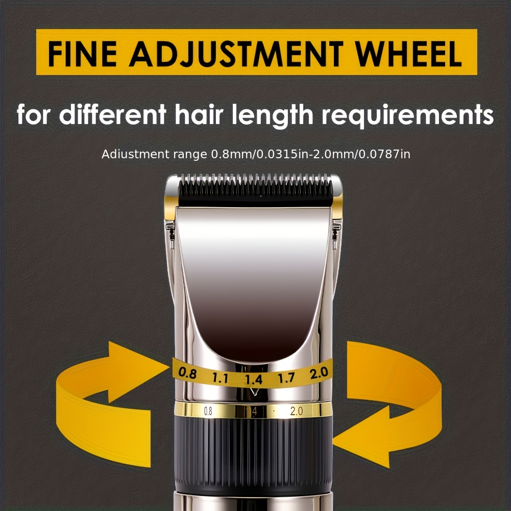 Mannen Elektrische Haartrimmer Set Baardtrimmer Sijdeburns Gravure Thuis Kapsel, Persoonlijke Verzorging Set Modieuze Styling Tools