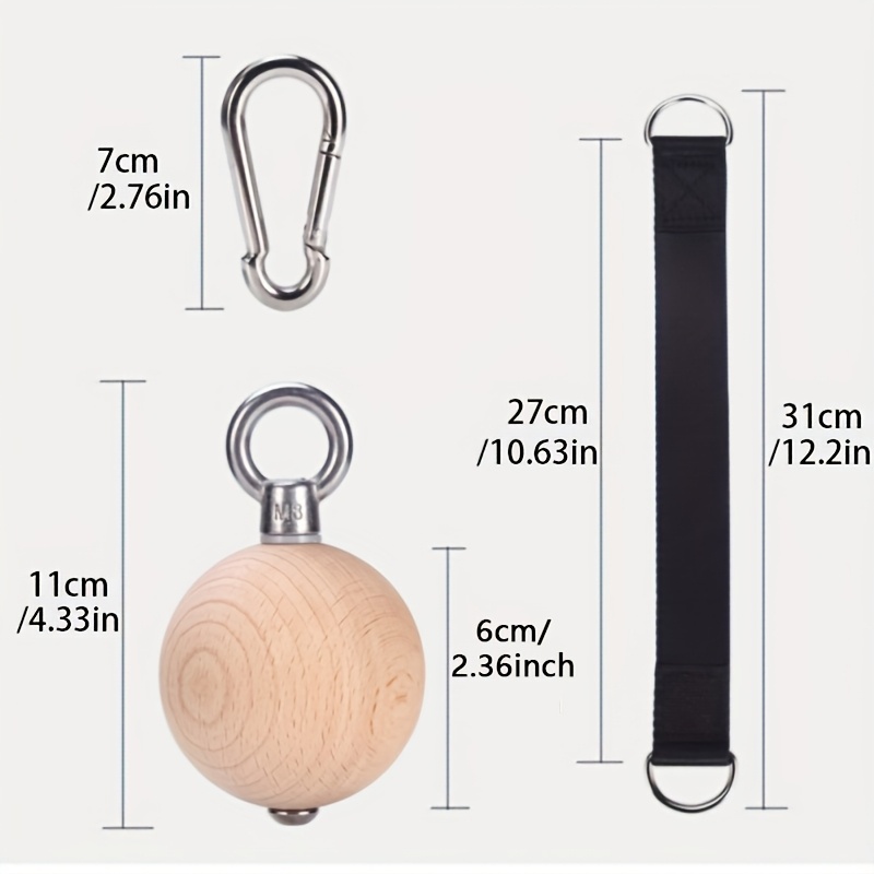 2pcs Pull-Up Fitness Grip Balls for Arm and Wrist Training