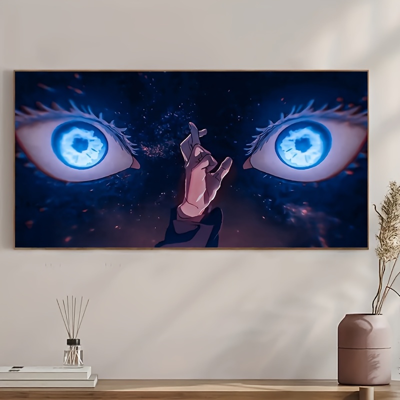 E-shop 2D Flach, 2D Flach, . Anime Poster ohne Rahmen, dekoratives Leinwandbild, 40x75 cm Poster, Zuhause, Wohnzimmer, Studentenwohnheim, Schlafzimmer