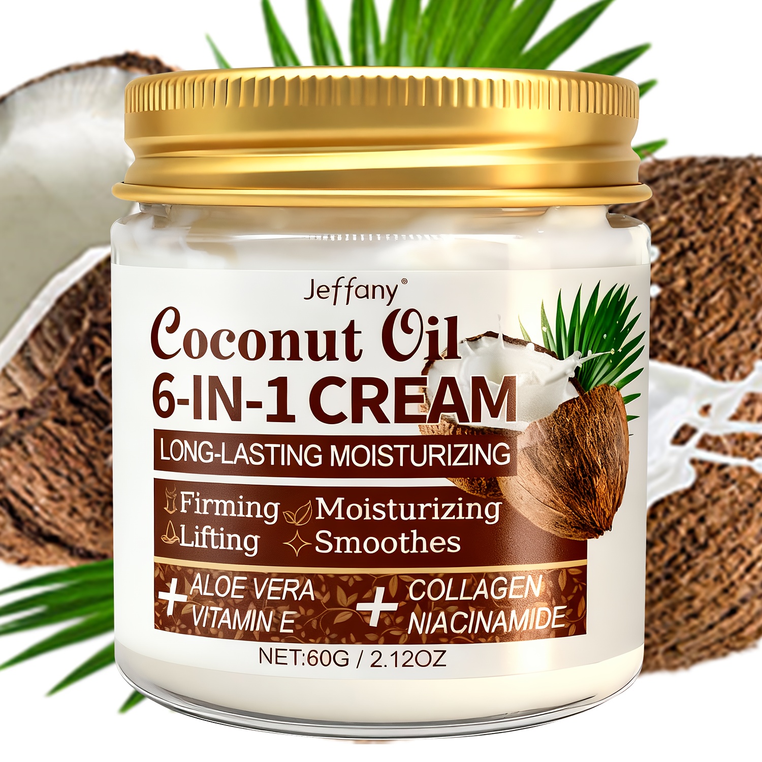 kokosl 6 in 1 creme 72 stunden feuchtigkeitspflege gesicht - Temu Germany