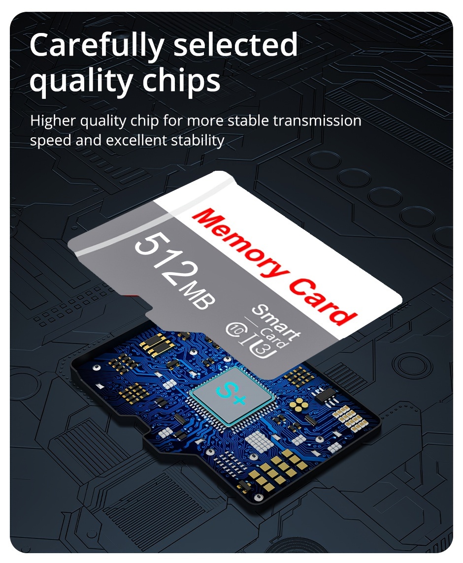 1pc Memory Card 1GB 512MB 256MB 128MB 64MB, Small Capacity Flash TF Card, Memory TF Card for Tablet/Camera/Mobile Phone/Laptop/PC/Car Audio/Game Console/Audio -Store Your Files Securely!