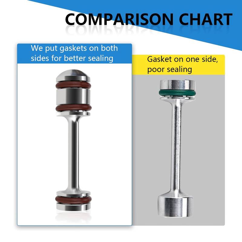 Billet Aluminum Oil Diverter Barbell For GM LS Engines – LS1 LS2 LS3 4.8 5.3 5.7 6.0 6.2L